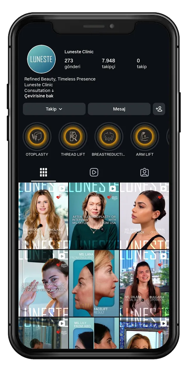 Luneste Clinic — Instagram